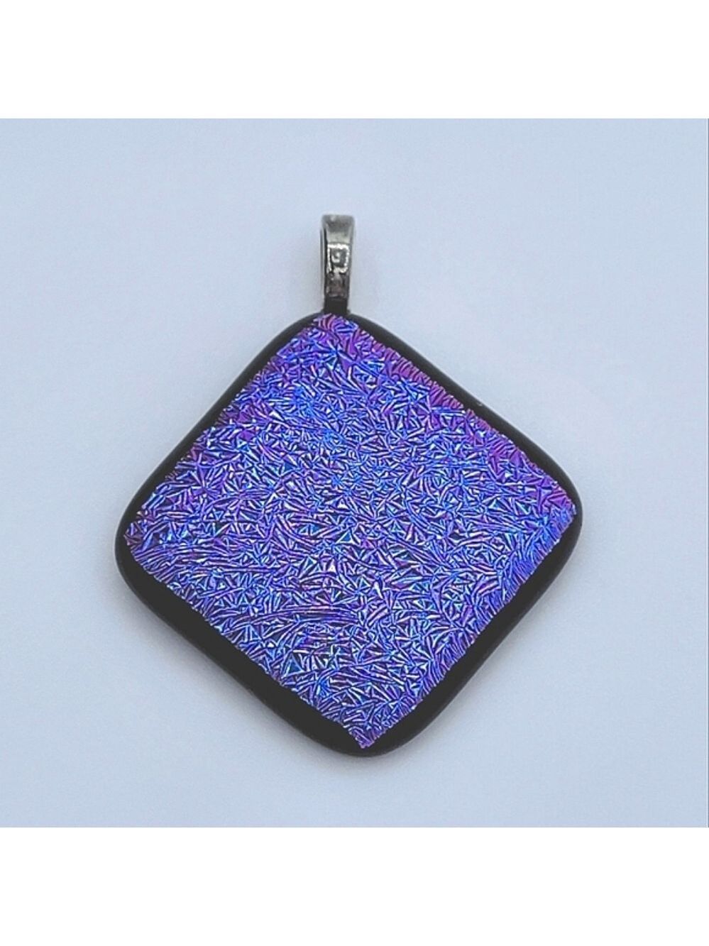 Dichroic Glass Pendant #2564